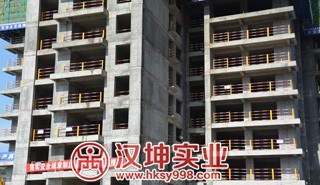 湖南|中建三局北辰三角洲项目工地安全防护栏